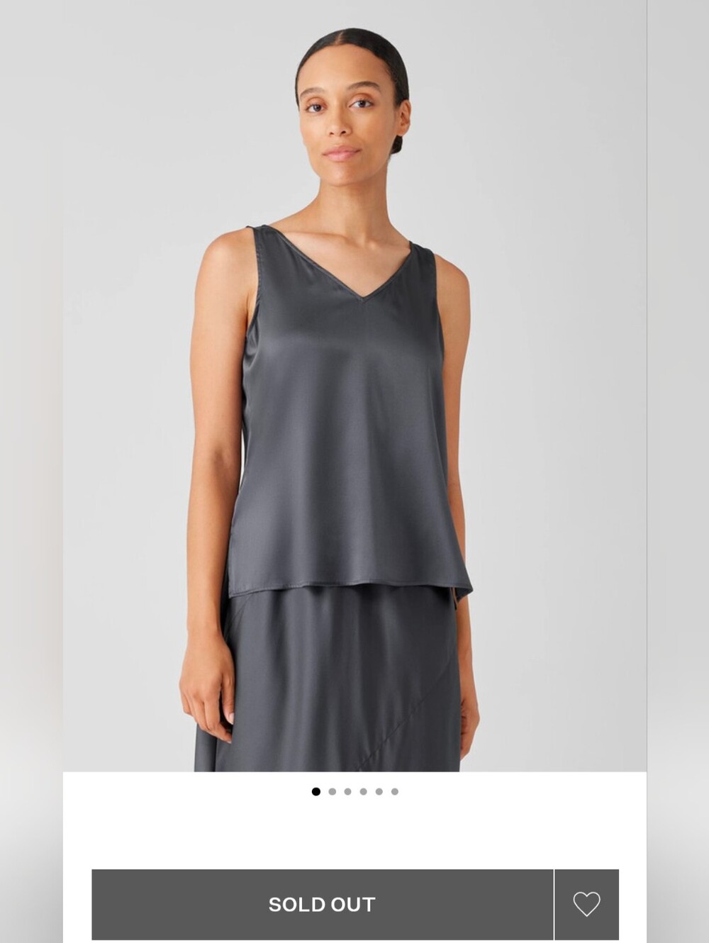 NWT Eileen Fisher Silk Top